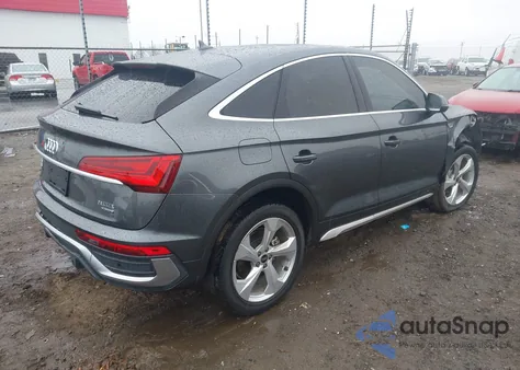 2023 Audi Q5 Sportback Premium 45 Tfsi S Line Quattro S Tronic z USA, uszkodzony, nr VIN WA14AAFY5P2090384
